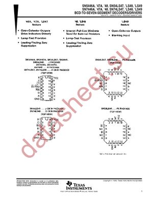 SN74LS465DWG4 datasheet  